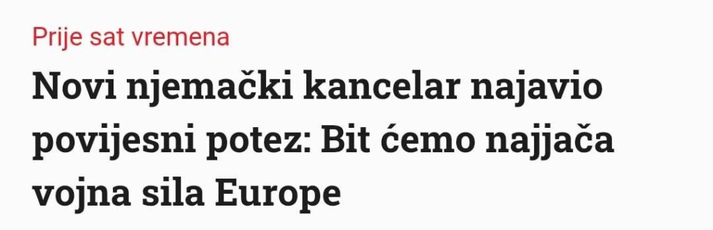 Wir haben das irgendwo gehört.