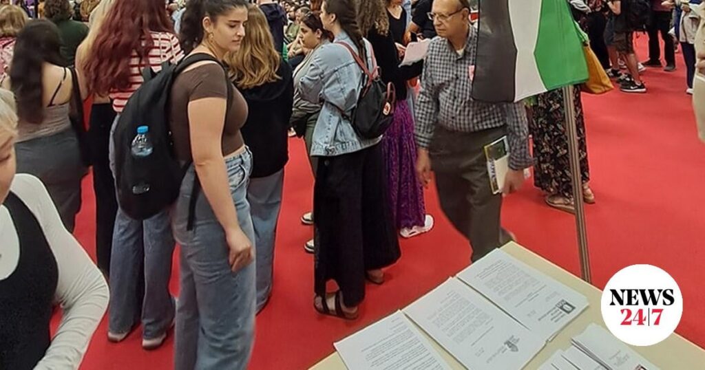 Thessaloniki: Eine Veranstaltung, die von der israelischen Botschaft auf der Internationalen Buchausstellung organisiert wurde