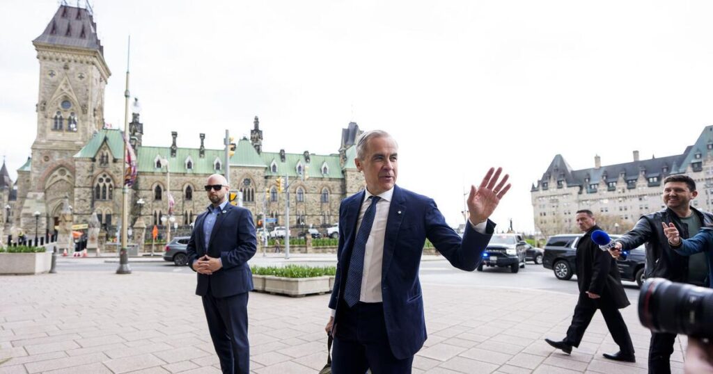 Mark Carney, um nächsten Dienstag einen neuen Kabinett zu enthüllen
