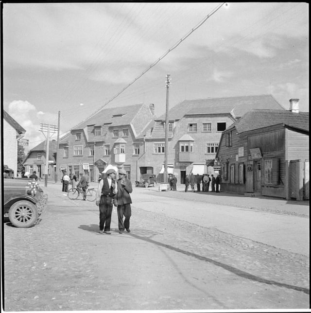 Tõrva Stadtzentrum - 87 Jahre später: 1937-2024