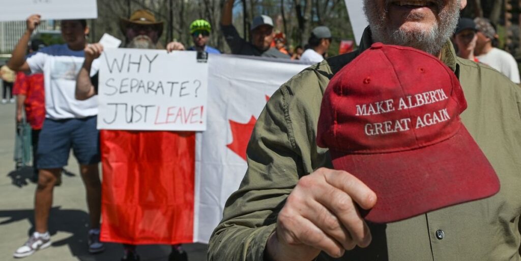 Ich bin mir nicht sicher, ob die separatistische Bewegung in Alberta, Kanada, seine Position durchgesehen hat