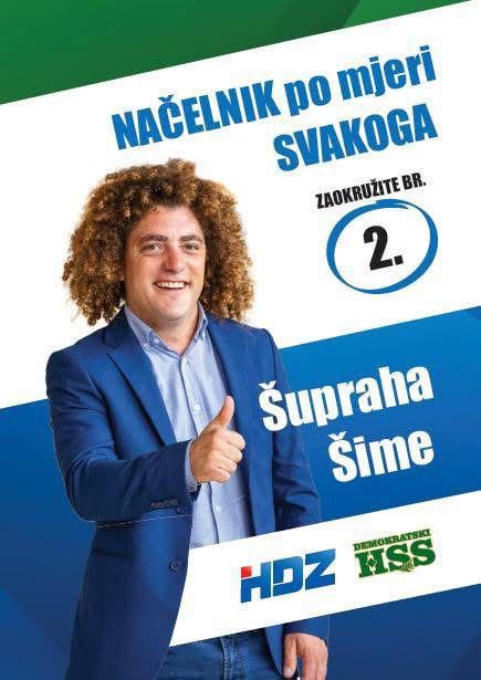 Das beste Plakat der lokalen Wahlen 2025