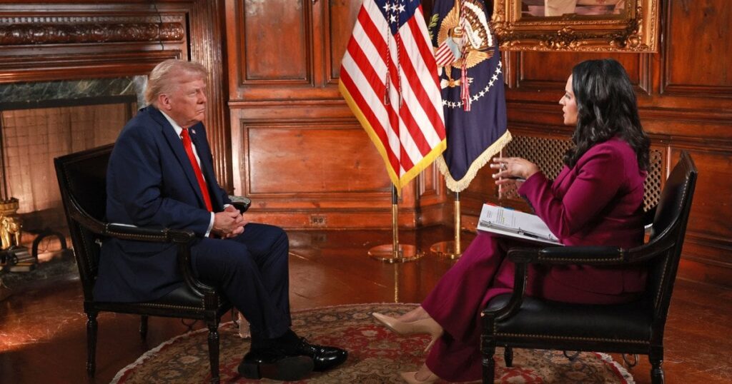 Trump fragte, ob er die Verfassung „aufrechterhalten“ muss, sagt, "ich weiß nicht"