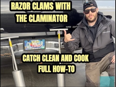 Oregon Coast Clamming