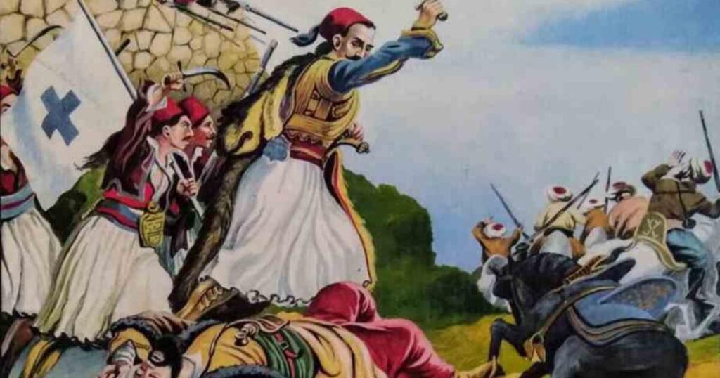 Die Schlacht in Taltci und Theodoros Kolokotronis 'Militärgeheimdienst