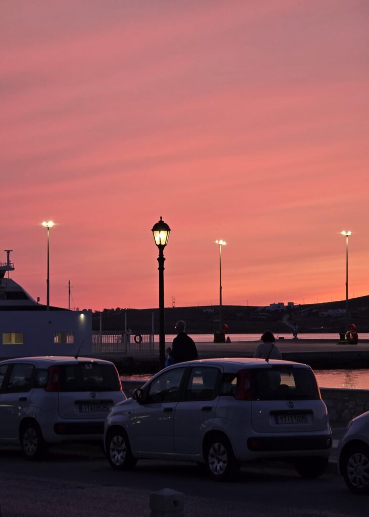 Nacht Frains in Palermo (Paros)