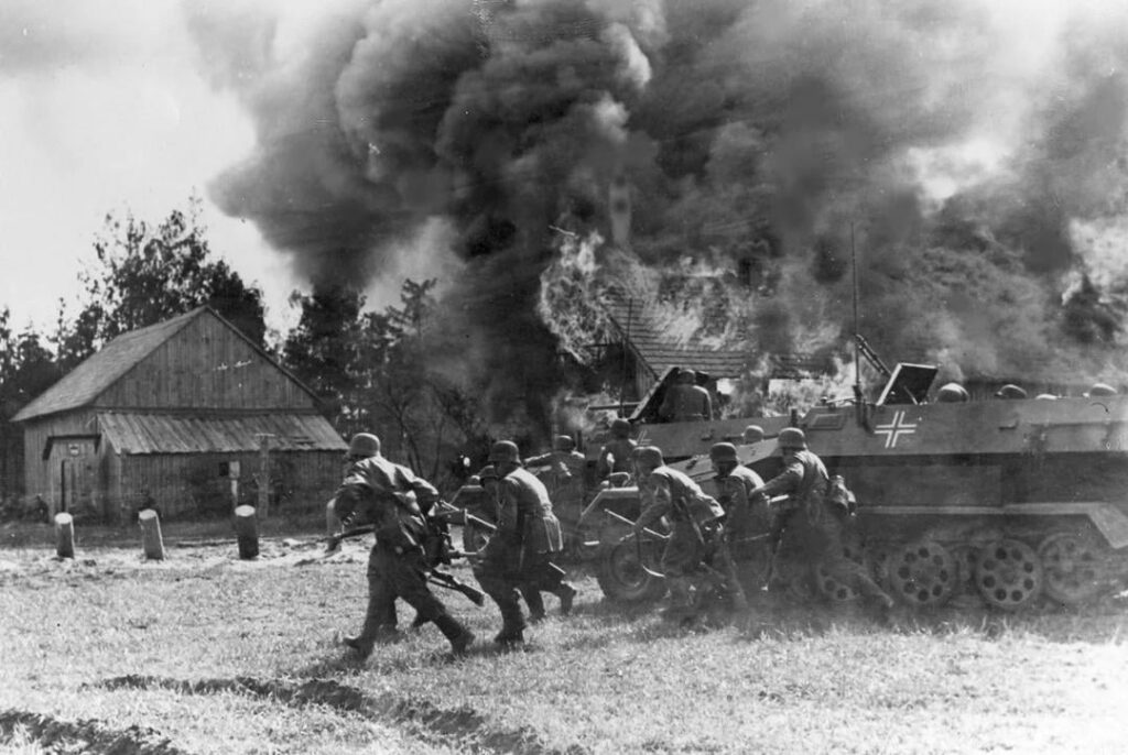 Fotos von der Ostfront, den Zweiten Weltkrieg