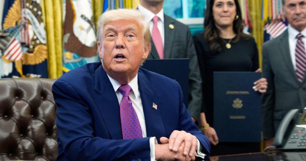 Die meisten Kanadier glauben, dass Trumps Tarife am Ende seiner Präsidentschaft aufgehoben werden: Nanos -Umfrage
