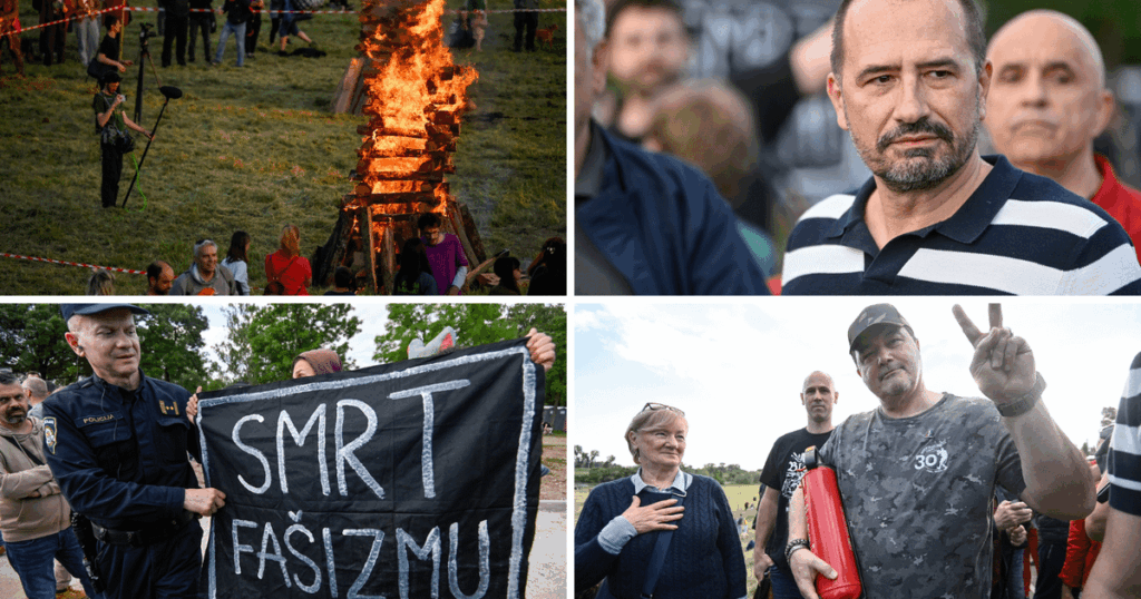 Das Foto wurde von Trnjan Kresov beleuchtet. Psychiater Vukusic und Abgeordneter Peternel erschienen Das Foto wurde von Trnjan Kresov beleuchtet. Psychiater Vukusic und Abgeordneter Peternel erschienen