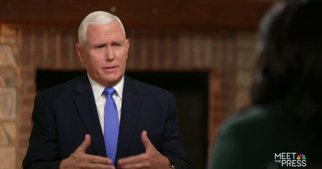 Mike Pence sagt