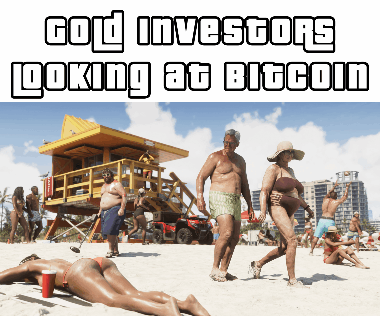 Gold Investor betrachtet Bitcoin (BTC)