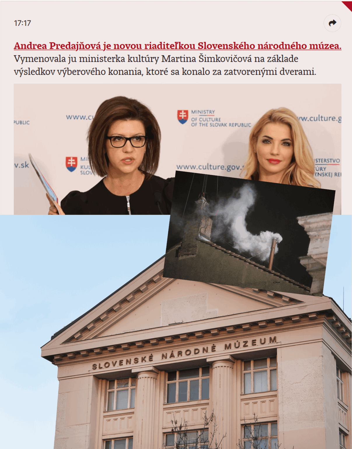 Konklava zum slowakischen Weg