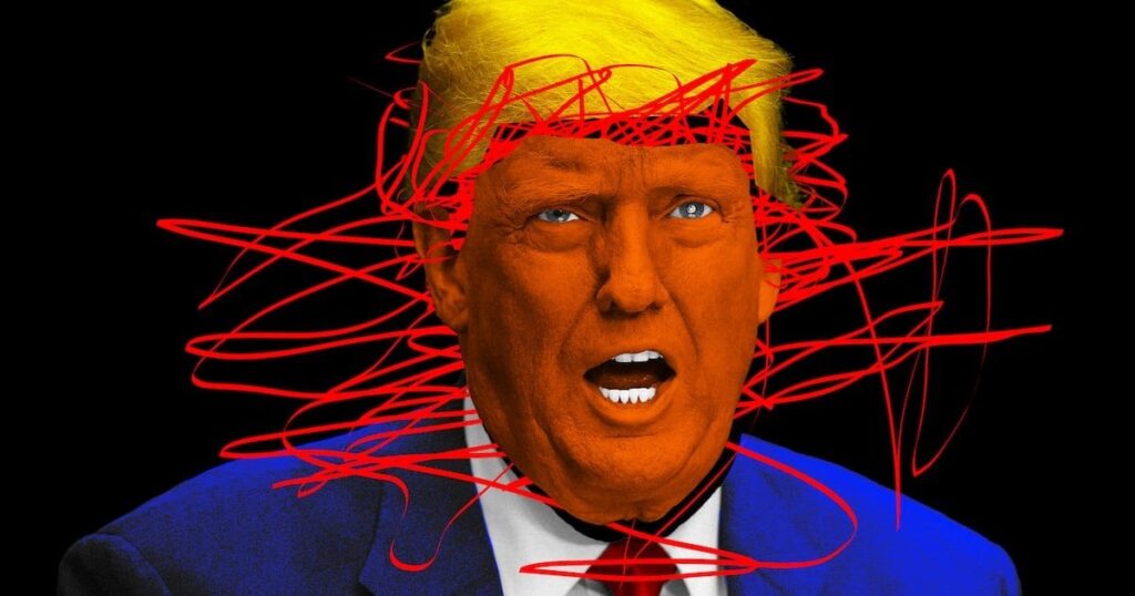 Trump zeigt Anzeichen eines "kognitiven Niedergangs", sagt Sprachaussehnunger