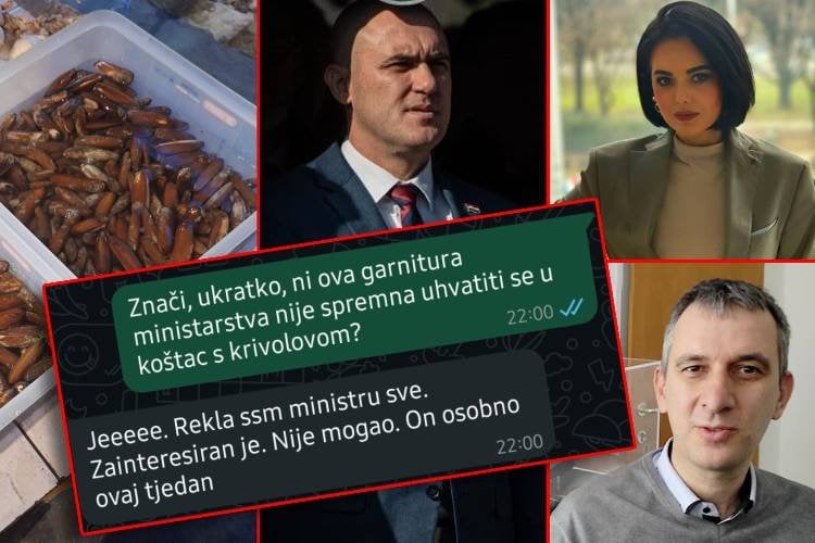 Projolov über die Adrial 2. Das Teil - das Amt des Landwirtschaftsministers, haben wir zahlreiche Beweise für das kriminelle Tintenfisch in der Adria eingereicht - sie haben uns in Zukunft angelogen.