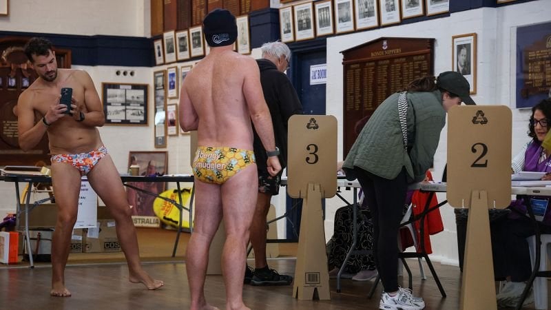Australien Stimmen bei den nationalen Wahlen als jüngster Test der globalen Anti-Trump-Stimmung angesehen