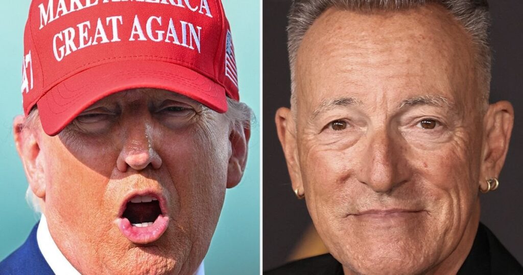 Trump tobt gegen Bruce Springsteen Unterstützung für Harris und fordert eine Untersuchung in Bono, Oprah und Beyoncé auf