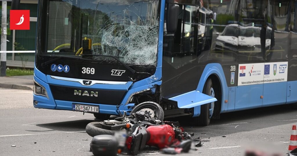Neue Details des Unfalls in Zagreb, bei dem ein Motorrad getötet wurde. Bus nahm seinen Vorteil weg
