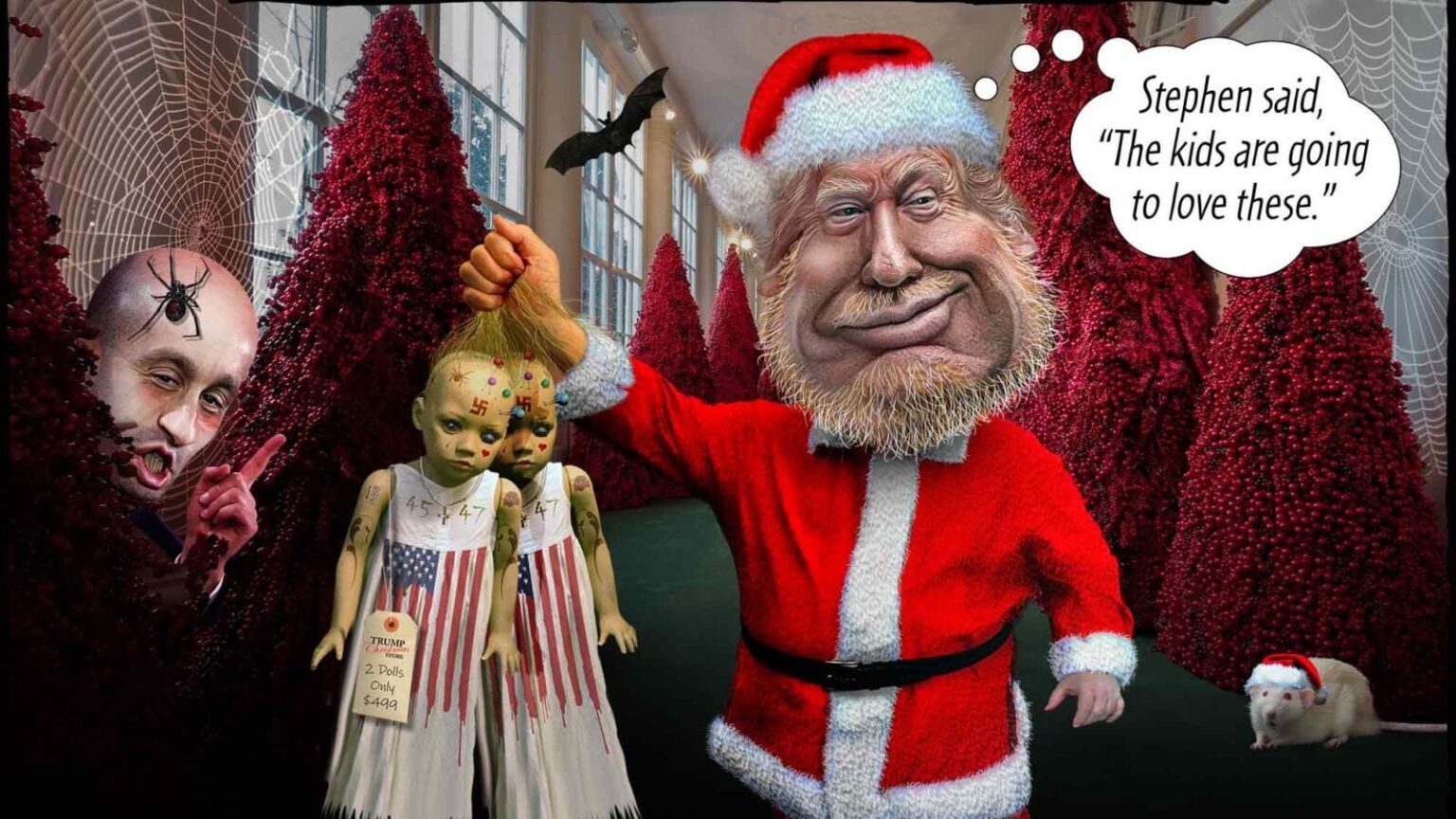 Donald Trump gibt zu, dass seine dummen Zölle das Weihnachten Ihres Kindes ruinieren werden