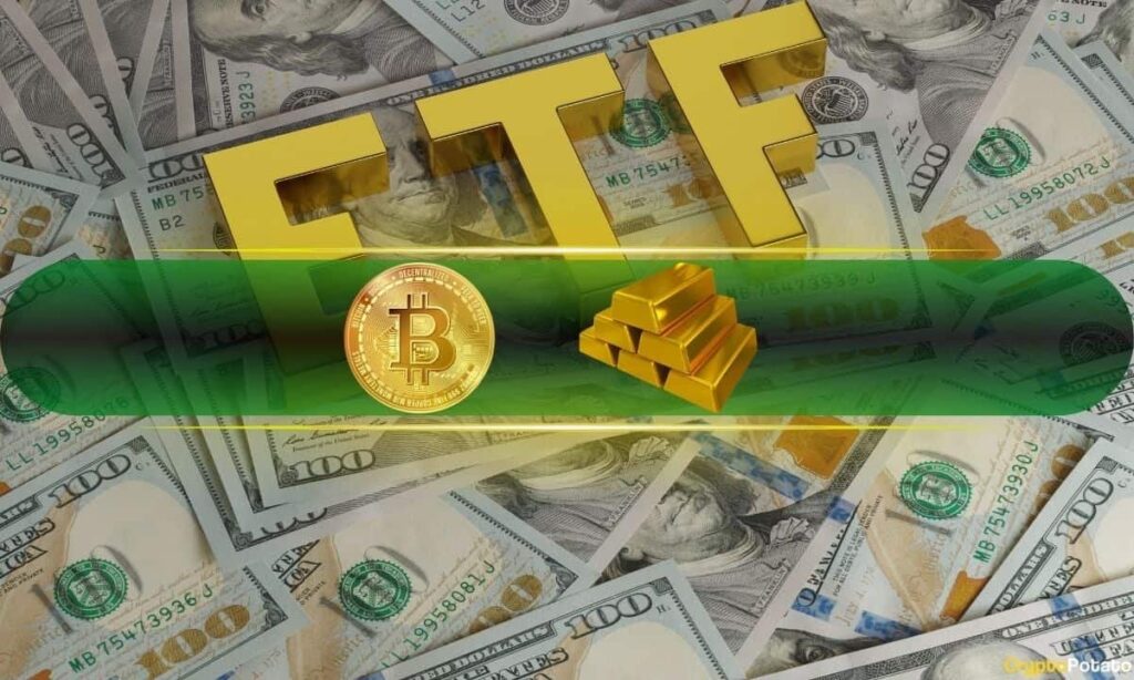 Die Wall Street wählt Bitcoin über Gold, während Ibit GLD in YTD -Strömen fließt