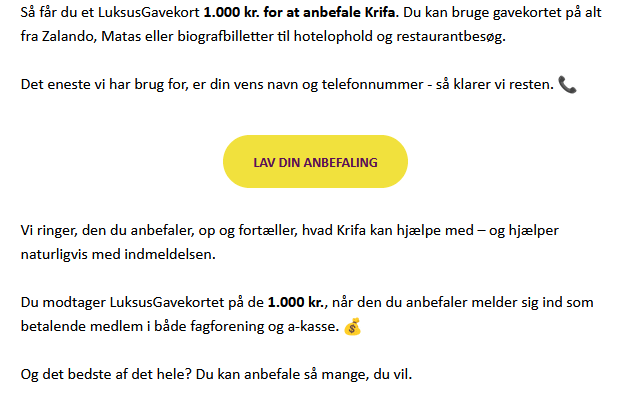 Entlassen Sie den Namen und die Telefonnummer Ihrer Freunde, dann erhalten Sie 1000- als Geschenk