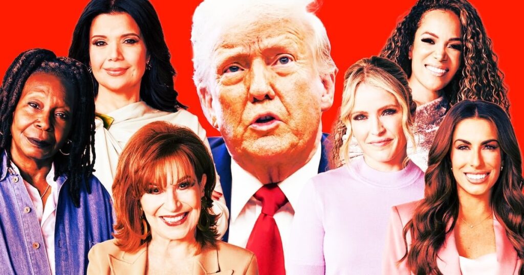 "Die Aussicht", die er berichtete, Trump Bashing durch ABC News -Chef abzureißen