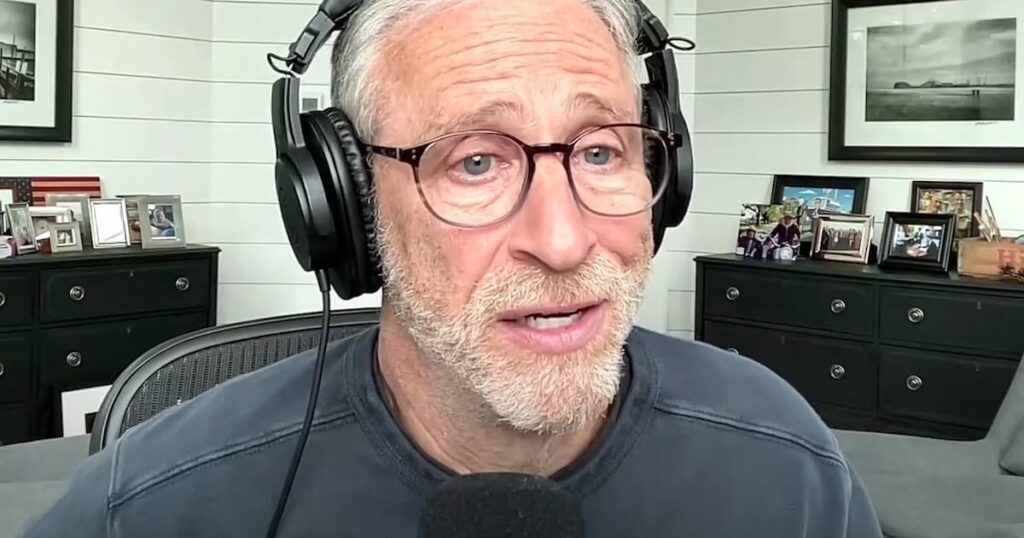 Jon Stewart teilt die dunkle Vorhersage dafür, wie die Trump -Geschichte endet