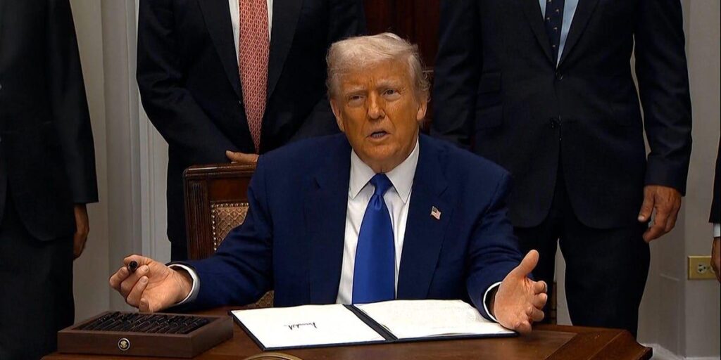 Kritiker sagen, Trumps Luxusjet aus Katar verletzt gegen die Verfassung