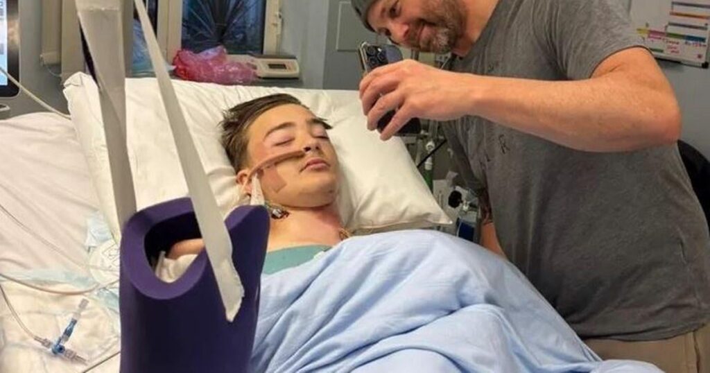 Der 14 -jährige junge Athlet muss "Füße amputiert haben", nachdem er in der Internat ein Stromschlag geteilt worden war