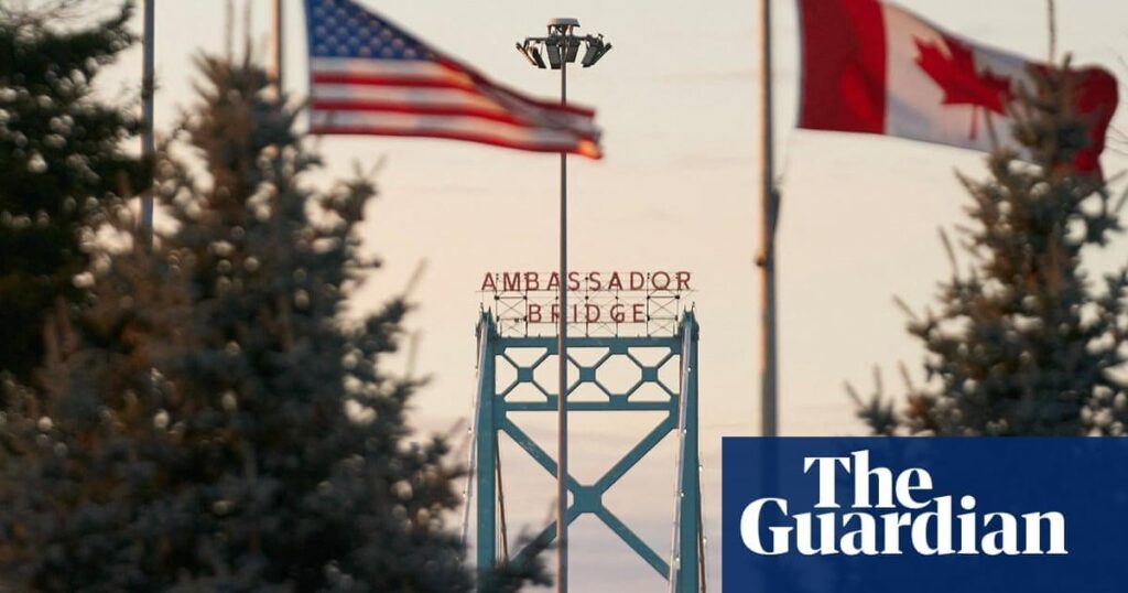 Trump fixiert sich auf die Grenze zwischen US-Kanada-will er es tatsächlich zerreißen?