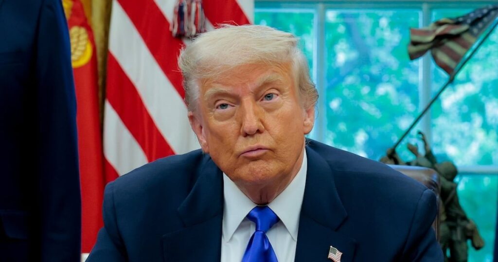 Trump hat seine politischen Ideen aus dem Fernsehen gestohlen ... wieder