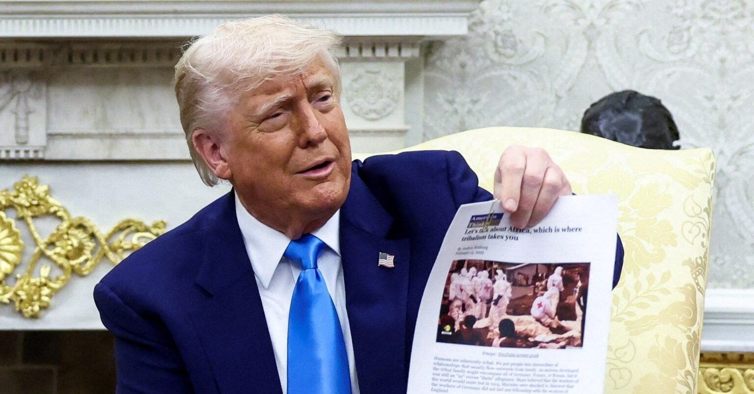 Trumps Image toter 'weißer Bauern' kam aus Reuters -Filmmaterial im Kongo, nicht im Südafrika