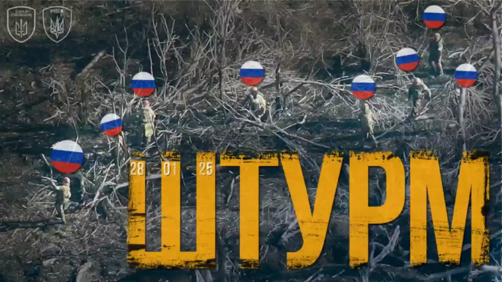 Das 4. Bataillon „Kraft der Freiheit“ ngu „Rubizh“ hat einen russischen Angriff abgewehrt. Die Einheit berichtete, dass 24 Russen beseitigt wurden