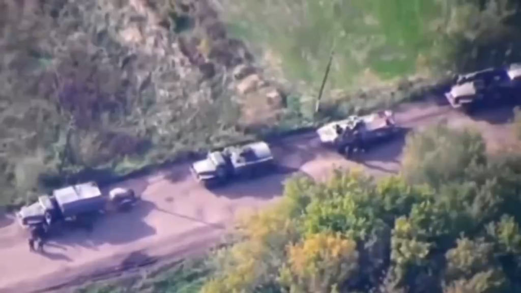 Himars schlägt russische Konvois auf