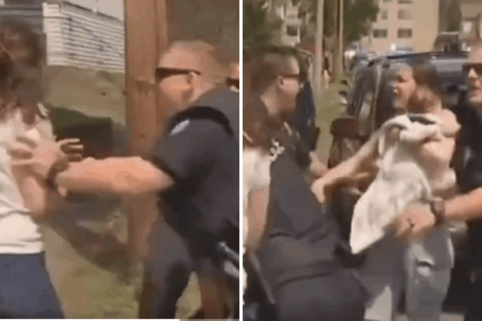 Ice Agents Bight Mama, die sich im "chaotischen" Video an Baby festhalten
