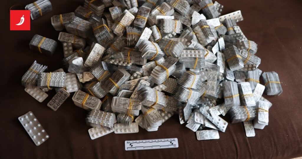 In der Wohnung in Zagreb wurden in Mladic und den Mädchen aus Serbien fast 500.000 Tabletten gefunden