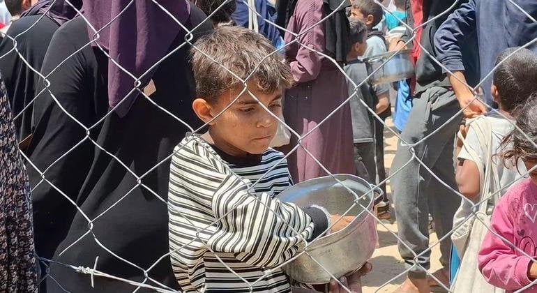 "Hilfsblockierung": Gaza, die durch den israelischen Sitz erstarrt wurden