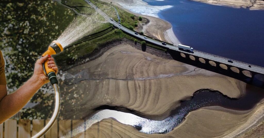 Wasser könnte für 16.000.000 Menschen in Großbritannien eingeschränkt werden
