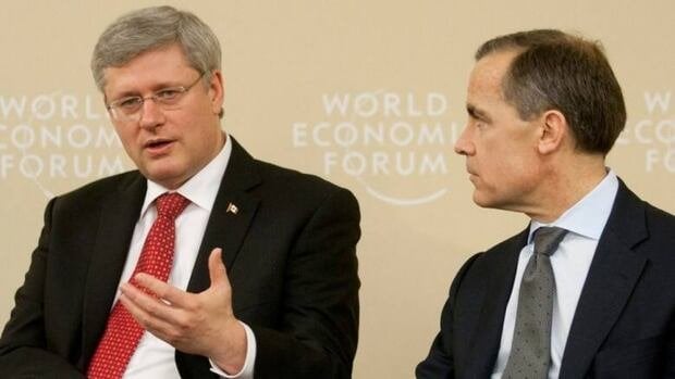 Carney traf sich mit dem ehemaligen Premierminister Harper an Day of Thron Rede: Quellen