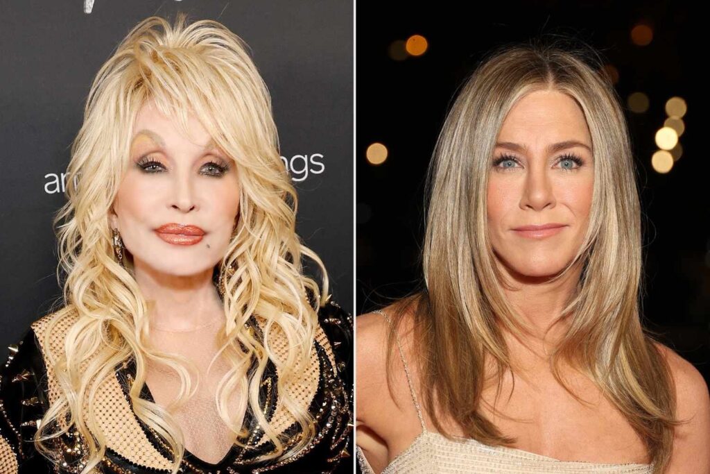 Dolly Parton sagt, sie habe "keine Pläne", in Jennifer Anistons 9 zu 5 Remake zu spielen: "Wir sind jetzt alle älter."