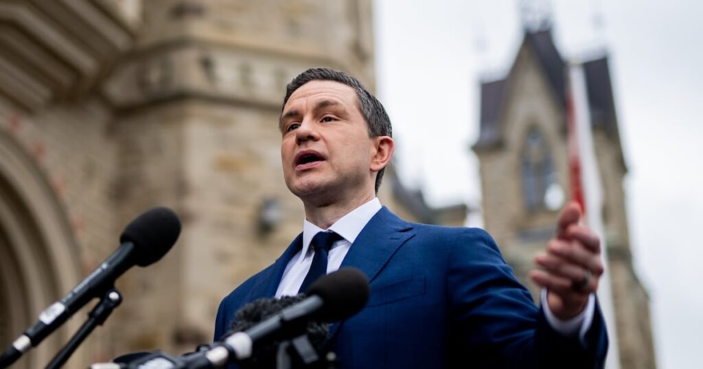 Poilievre: Konservative werden mit Liberalen im US -Handel „zusammenarbeiten“