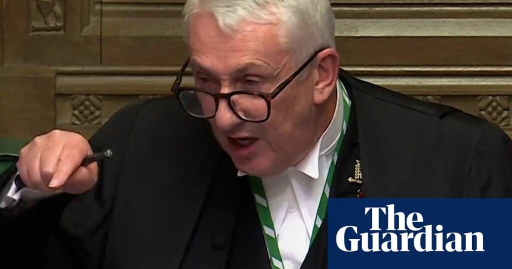 House of Commons Sprecher hat in den letzten vier Jahren fast 300 Geschenke aufbewahrt
