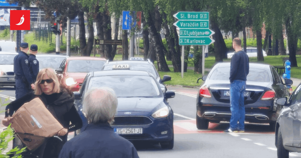 Das Foto ehemaliger HDZ -Minister, dieser Damir Filipovic, traf einen Radfahrer mit dem Auto mit dem Auto Das Foto ehemaliger HDZ -Minister, dieser Damir Filipovic, traf einen Radfahrer mit dem Auto mit dem Auto