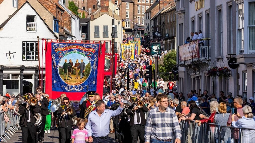 Reform uk 'nicht eingeladen' zur historischen Gala von Durham Miners 'Gala, obwohl er den Erdrutsch des Rates gewann