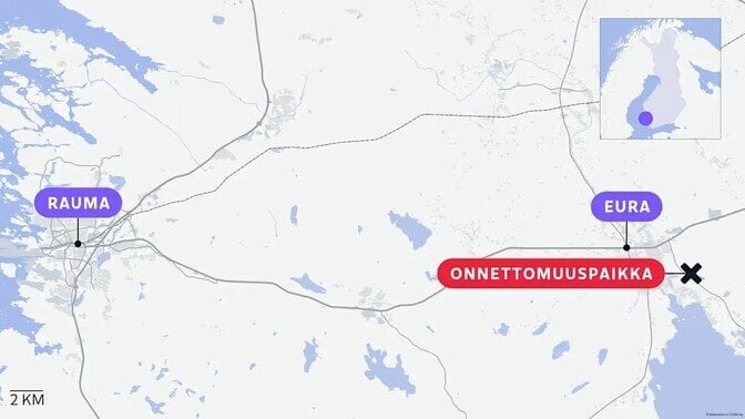 Zwei Hubschrauber aus Tallinn kollidierten in Finnland