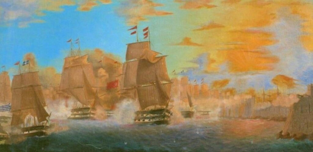 Wie heute - 30. April/12. Mai 1825: Schlacht von Methoni, der plötzliche Angriff von Miaouli - Militärgeschichte
