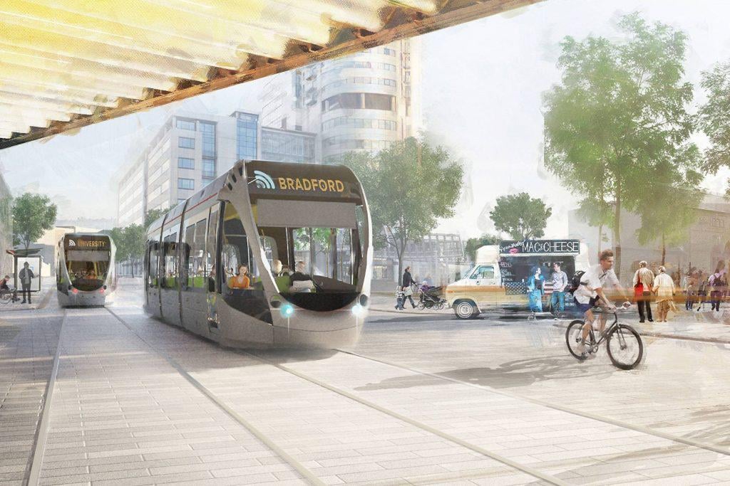 Bürgermeister fordert 1 Mrd. GBP, den Bau der Leeds-Bradford-Straßenbahn bis 2028 zu errichten