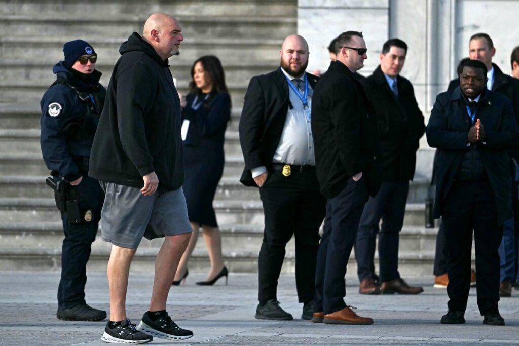 „Er muss zurücktreten“: Demokraten reagieren mit stiller Schock auf das Damming John Fetterman Profil | Der Senator von Pennsylvania brach das Weinen zusammen und drohte, Hegseth Voting zu überspringen. "Er muss zurücktreten": Demokraten reagieren mit stiller Schock auf das Damming John Fetterman Profil | Der Senator von Pennsylvania brach das Weinen zusammen und drohte, Hegseth Voting zu überspringen.
