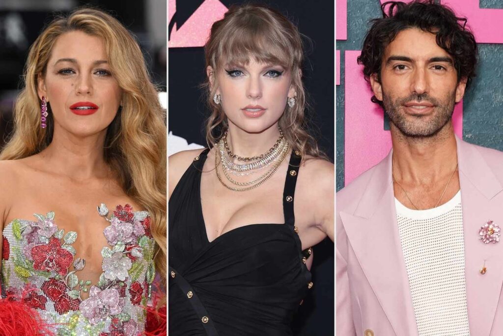 Blake Lively drohte, Texte mit Taylor Swift zu abecken, behaupten die Anwälte von Justin Baldoni