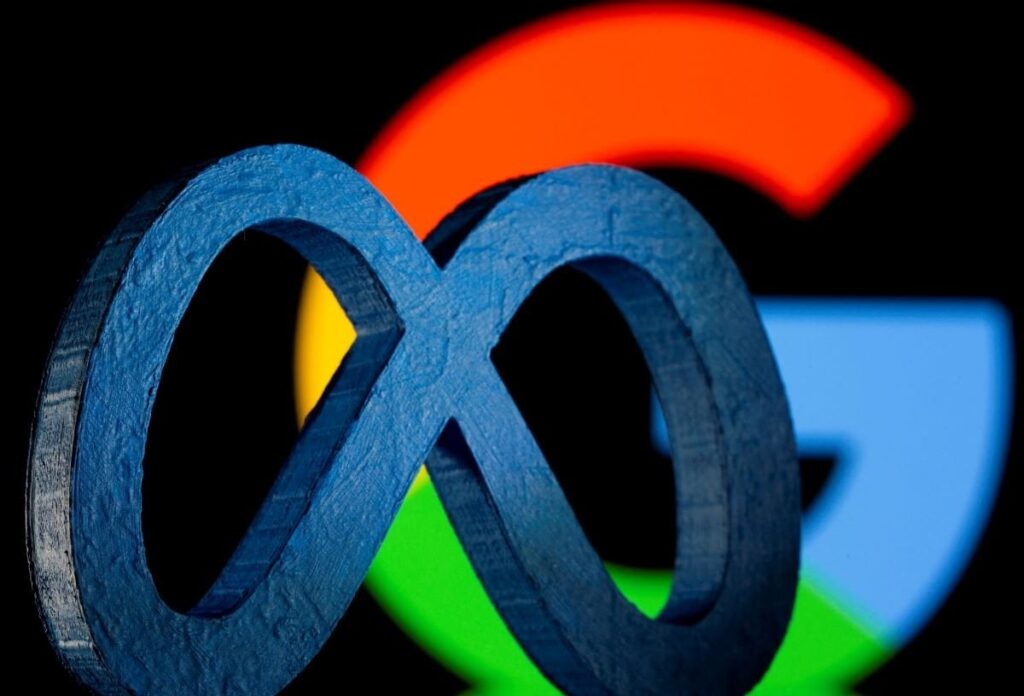 In Google und Meta - Test -Barometer für die Zukunft des Internets.
