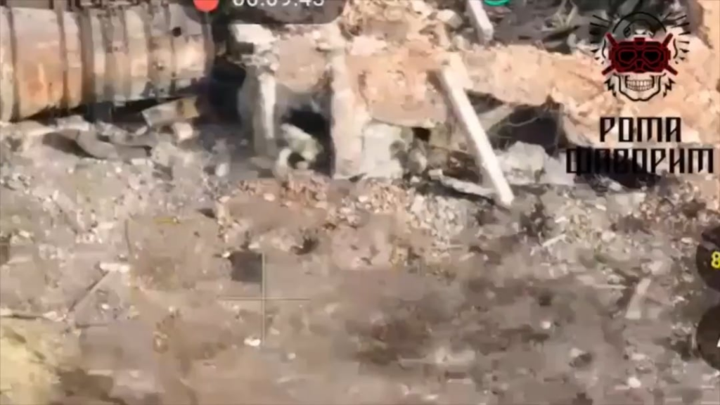 Ein russischer Versuch, einen Schuss fPV abzuholen, und ihn ausschalten.